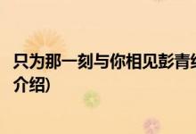 只為那一刻與你相見(jiàn)彭青結(jié)局(只為那一刻與你相見(jiàn)彭青結(jié)局介紹)