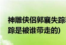 神雕俠侶郭襄失蹤和誰(shuí)有關(guān)(神雕俠侶郭襄失蹤是被誰(shuí)帶走的)