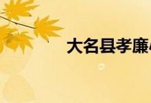 大名縣孝廉小學的地址在哪
