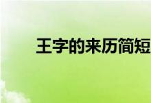 王字的來歷簡短50字（王字的來歷）