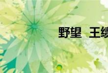 野望 王績（野望王績）