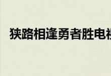 狹路相逢勇者勝電視劇（狹路相逢勇者勝）