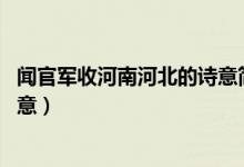 聞官軍收河南河北的詩意簡單概括（聞官軍收河南河北 的詩意）
