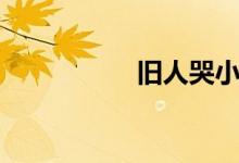 舊人哭小說（舊人哭）