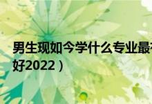 男生現(xiàn)如今學(xué)什么專(zhuān)業(yè)最有前途（男生現(xiàn)在學(xué)什么專(zhuān)業(yè)前景好2022）