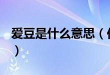 愛豆是什么意思（你的愛豆（偶像）是誰呢？）