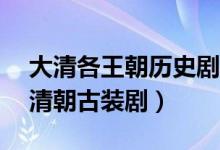 大清各王朝歷史?。ūP點(diǎn)“21部”最好看的清朝古裝劇）