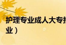 護理專業(yè)成人大專報名（高考大專十大熱門專業(yè)）
