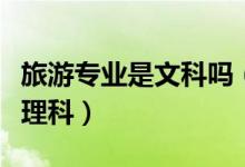 旅游專業(yè)是文科嗎（旅游英語專業(yè)是文科還是理科）