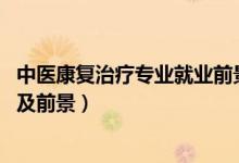 中醫(yī)康復(fù)治療專業(yè)就業(yè)前景（2022中醫(yī)康復(fù)學專業(yè)就業(yè)方向及前景）