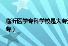臨沂醫(yī)學(xué)?？茖W(xué)校是大專還是中專（臨沂醫(yī)專是大專還是中專）
