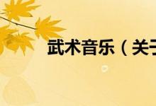 武術(shù)音樂（關(guān)于武術(shù)音樂的介紹）