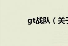 gt戰(zhàn)隊(duì)（關(guān)于gt戰(zhàn)隊(duì)的介紹）