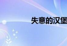 失意的漢堡（失意的拼音）