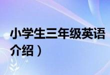 小學(xué)生三年級(jí)英語(yǔ)（關(guān)于小學(xué)生三年級(jí)英語(yǔ)的介紹）