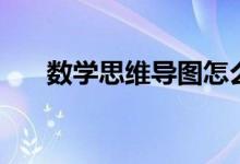數(shù)學(xué)思維導(dǎo)圖怎么畫（簡單漂亮畫法）