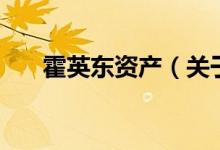霍英東資產（關于霍英東資產的介紹）
