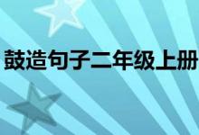 鼓造句子二年級上冊12字（鼓造句子二年級）