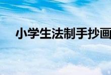 小學(xué)生法制手抄畫報(bào)(小學(xué)生法制小報(bào))