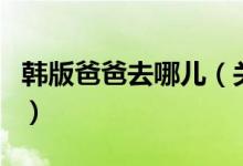 韓版爸爸去哪兒（關于韓版爸爸去哪兒的介紹）