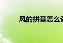 風的拼音怎么讀視頻（風的拼音）