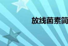 放線菌素簡(jiǎn)稱（放線菌素）
