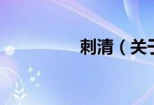刺清(關(guān)于刺清的介紹)