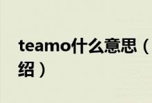teamo什么意思(關(guān)于teamo什么意思的介紹)