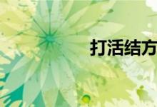 打活結(jié)方法（打活結(jié)）