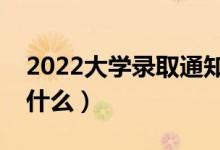2022大學錄取通知書電子版怎么查（方法是什么）